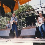 Milan s kapelou na festivalu Noc plná hvězd v Třinci 1997