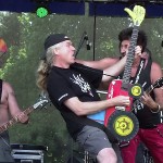 Visací zámek na Vlnobití 2012