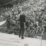 Jiří Schelinger na Letnicích v Budišově nad Budišovkou v roce 1979