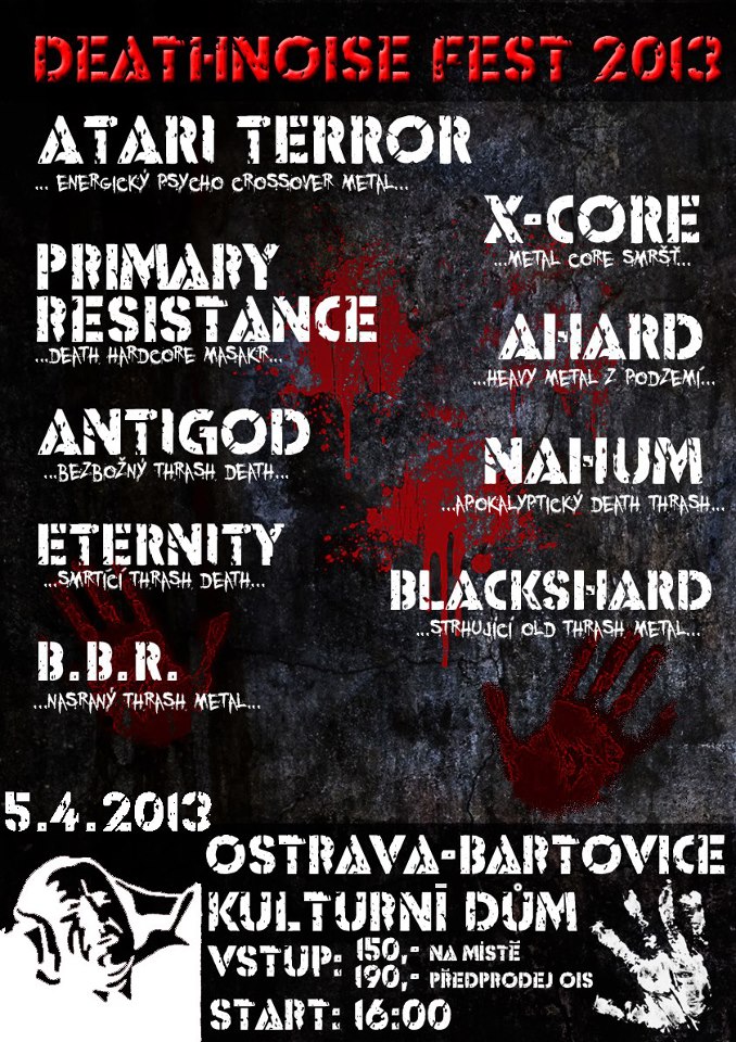 Bartovice noise plakát
